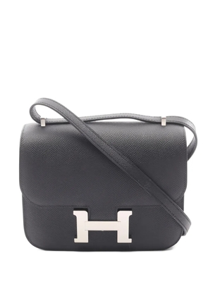 Hermès Pre-Owned 2024 3 mini Constance shoulder bag - Black