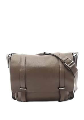 Hermès Pre-Owned 2015 clemence leather shoulder bag - Brown