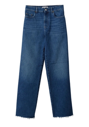 Miu Miu five-pocket straight-leg jeans - Blue