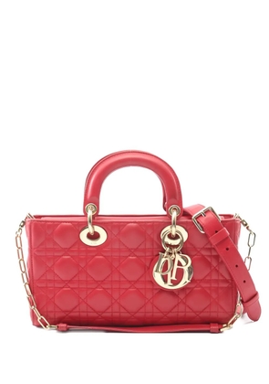 Christian Dior Pre-Owned 2000s Medium Lady D-Joy Canage tote bag - Red