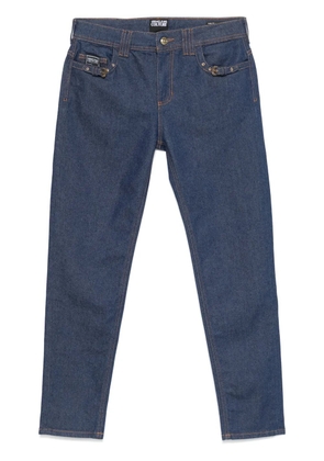 Versace Jeans Couture buckle-detail skinny jeans - Blue