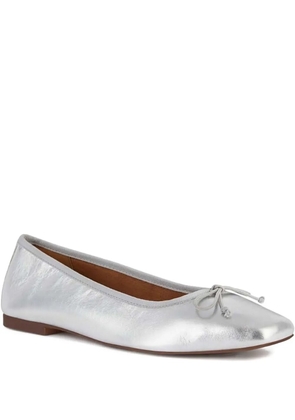 Geox bow ballet flats - Silver