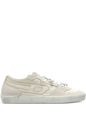 Diesel S-Leroji D-1 Low letters-detail suede low-top sneakers - White
