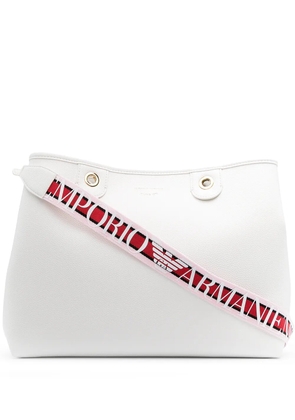Emporio Armani MyEA shopper tote bag - White
