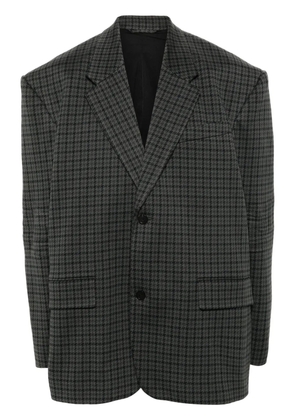 Balenciaga houndstooth blazer - Grey