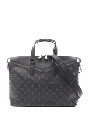Louis Vuitton Pre-Owned 2017 monogram leather briefcase - Black