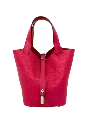 Hermès Pre-Owned 2021 Clemence Picotin Lock 18 handbag - Pink