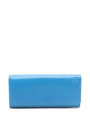 Loewe Pre-Owned 2000s Anagram bi-fold wallet - Blue