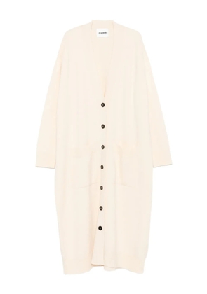 Jil Sander button-front coat - Neutrals