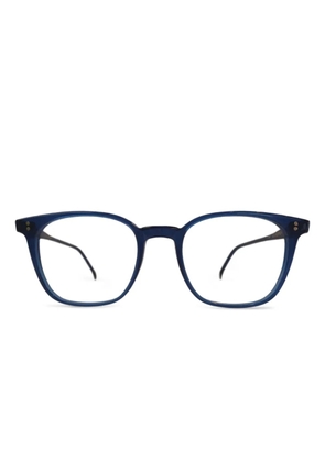 Kador Quadro square-frame clear-lens glasses - Blue