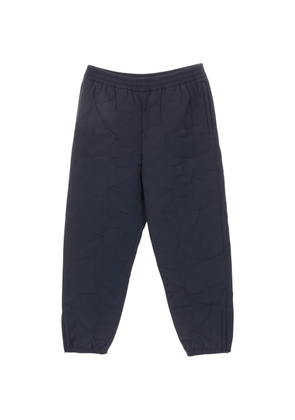 Louis Vuitton Pre-Owned 2010s flower-quilting trousers - Blue