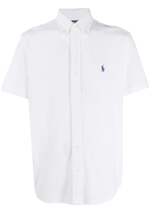 Polo Ralph Lauren embroidered logo polo shirt - White