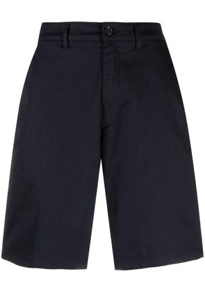 Department 5 logo-patch shorts - Blue