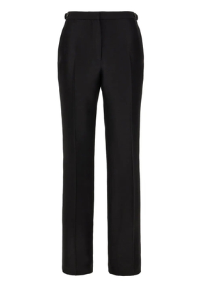 The Row wool blend pants - Black