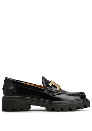 Tod's Gomma Pesante leather loafers - Black