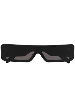 Rick Owens rectangle frame sunglasses - Black