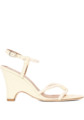 STAUD 90mm Eden rope-detail sandals - Neutrals