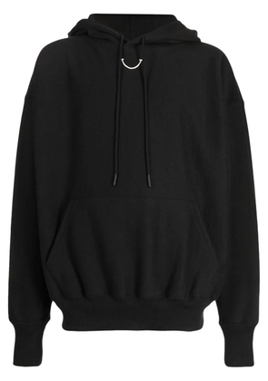Readymade Smile logo-print hoodie - Black