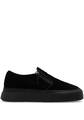 Giuseppe Zanotti logo-tag sneakers - Black