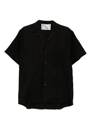 By Walid cuban shirt - Black