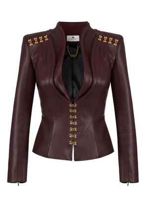 Elisabetta Franchi structured jacket - Brown