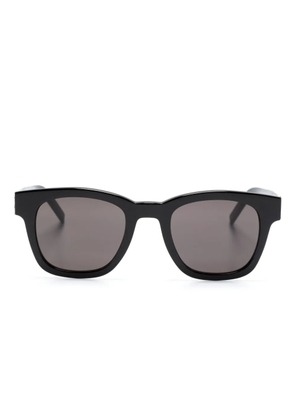 Saint Laurent Eyewear YSL-plaque square-frame sunglasses - Black