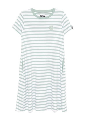 SPORT b. by agnès b. logo striped dress - Green