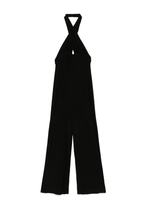 Norma Kamali halterneck jumpsuit - Black