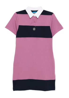SPORT b. by agnès b. logo-patch dress - Pink