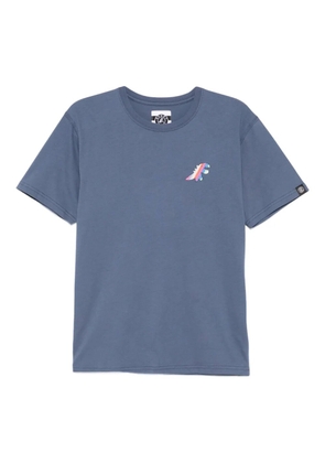 SPORT b. by agnès b. logo-embroidered T-shirt - Blue