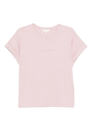 To b. by agnès b. Macaron logo T-shirt - Pink
