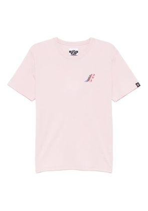SPORT b. by agnès b. logo-embroidered T-shirt - Pink