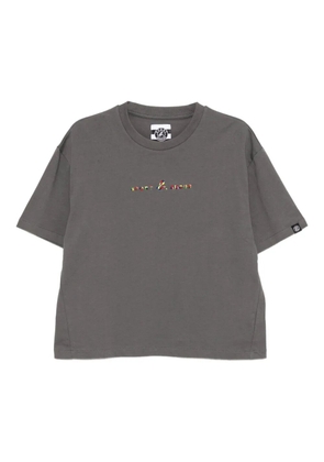 SPORT b. by agnès b. Amour-embroidered T-shirt - Grey