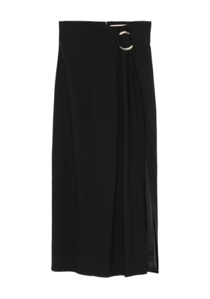 CARLA G. pleated skirt - Black