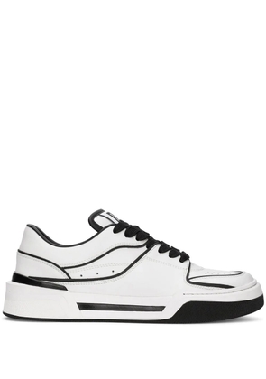Dolce & Gabbana New Roma leather sneakers - White