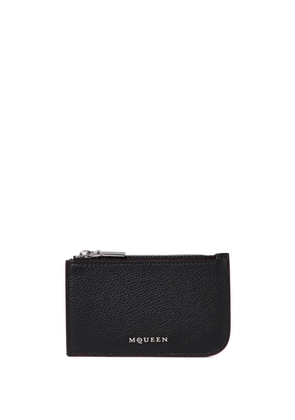 Alexander McQueen leather wallet - Black