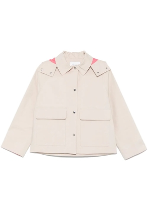 Yves Salomon detachable-hood jacket - Neutrals