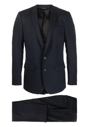 Dolce & Gabbana single-breasted virgin-wool suit - Blue