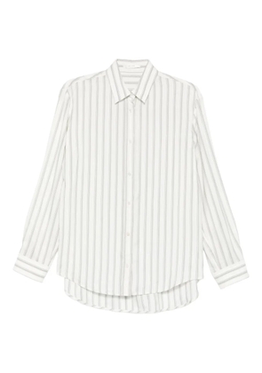 The Row Eirlys striped shirt - Grey