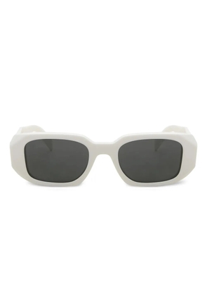 Prada Eyewear logo-detail sunglasses - White