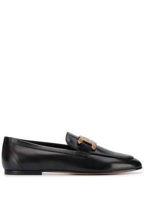 Tod's chain-strap loafers - Black