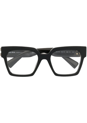 Miu Miu Eyewear square frame glasses - Black