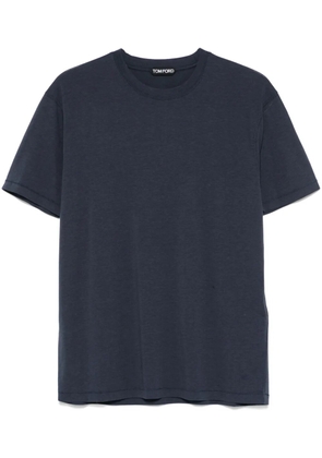 TOM FORD crew-neck T-shirt - Blue