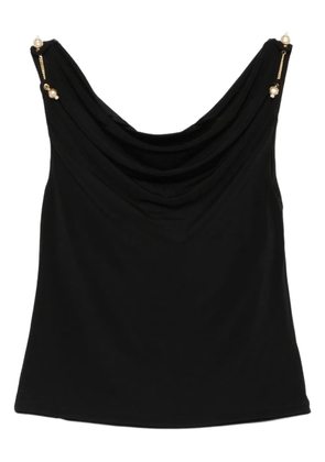 Aje Peyton cowl-neck tank top - Black
