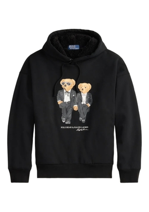 Polo Ralph Lauren Polo Bear high-pile hoodie - Black