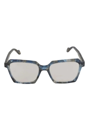Kador Kallima Light geometric-frame glasses - Blue