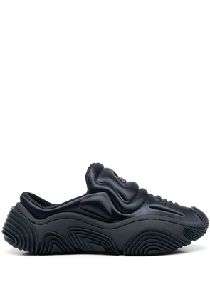 Alexander Wang futuristic platform slides - Blue