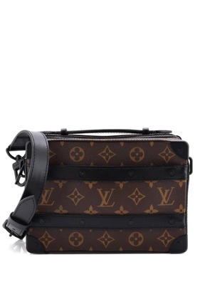 Louis Vuitton Pre-Owned Handle Soft Trunk Bag Macassar Monogram Canvas crossbody bag - Brown