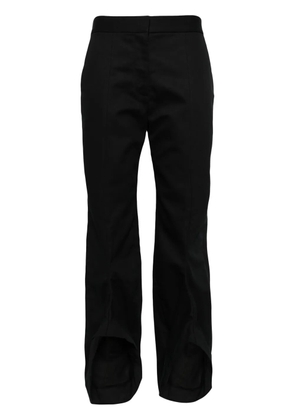 Puppets and Puppets Trumpet cotton trousers - Black
