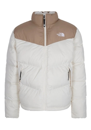 The North Face Saikuru colour-block puffer jacket - White
